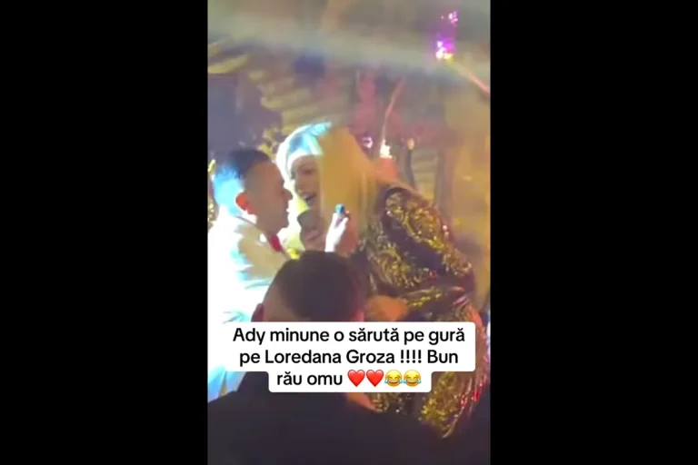 Sărut incendiar între Adrian Minune și Loredana, pe scenă – reacții și dezvăluiri