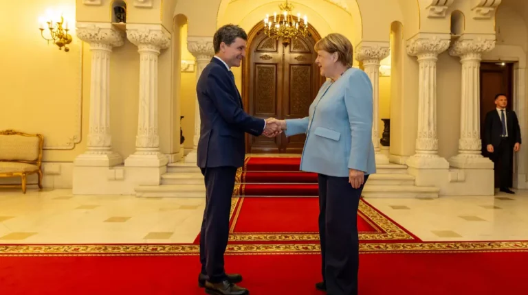 Angela Merkel, primită de Nicușor Dan la Cotroceni. Europa și-ar putea asuma un rol mai important în propria apărare